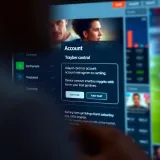 Football field with data charts and analytic graphs overlay illustrating match prediction factors