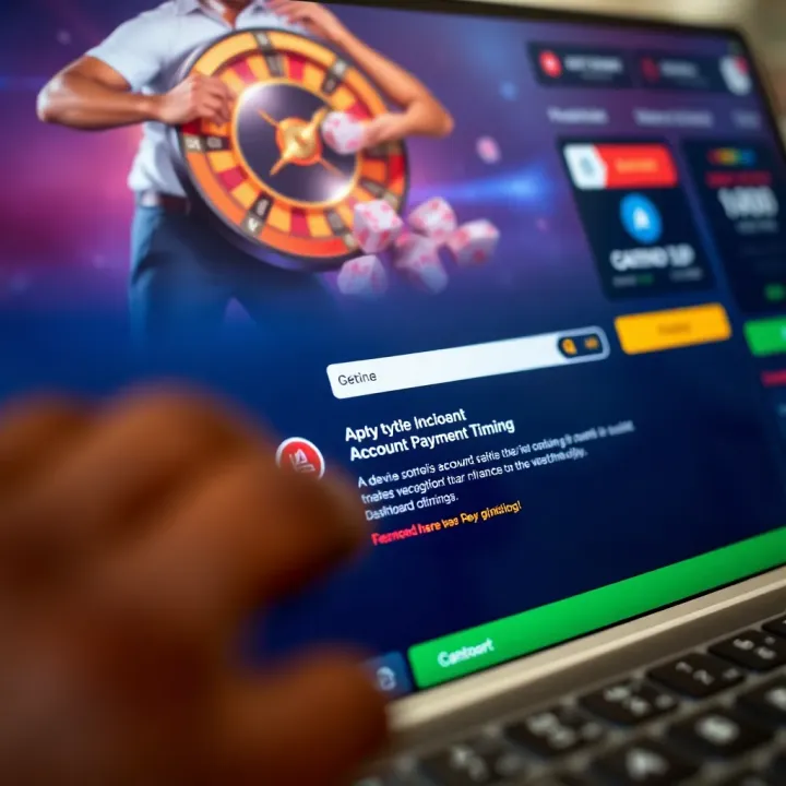 Combining Casino Chips and Online Slot Gameplay Stack of casino chips next to a smartphone displaying an online slot game interface with betting options