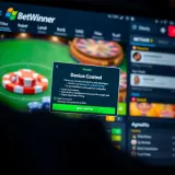 User interface of the BetWinner app showcasing sports betting options on a mobile device