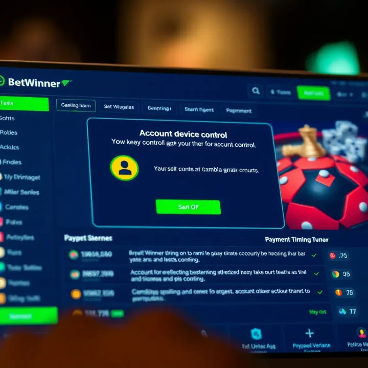 Mobile phone displaying BetWinner app interface with sports betting options