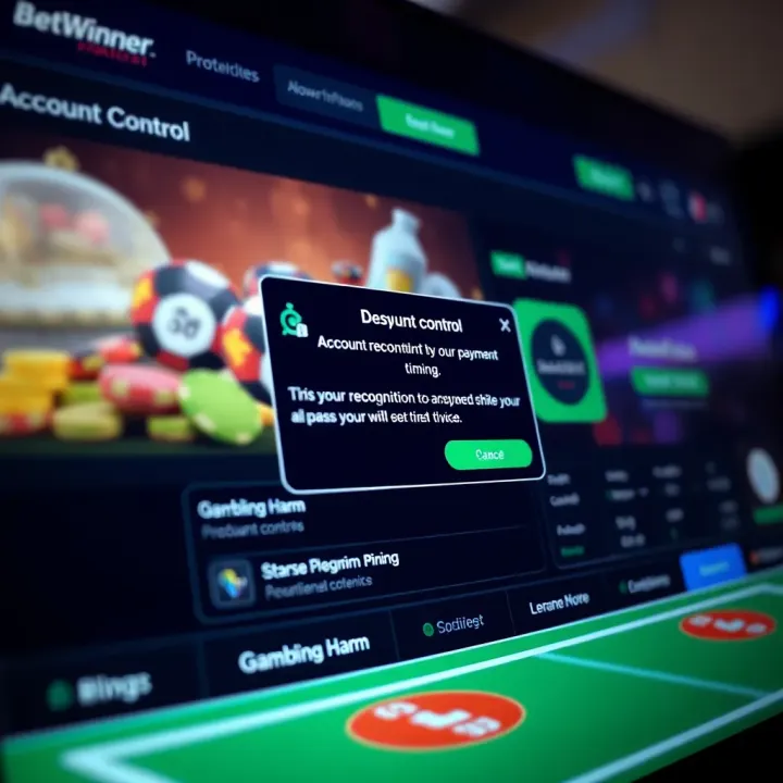 Illustration of a betting slip with symbols representing winnings and responsible betting tips
