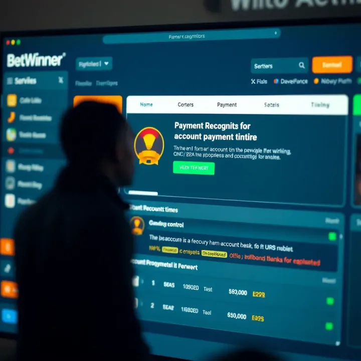 Using Betwinner platform interface to track fixtures and manage betting strategy