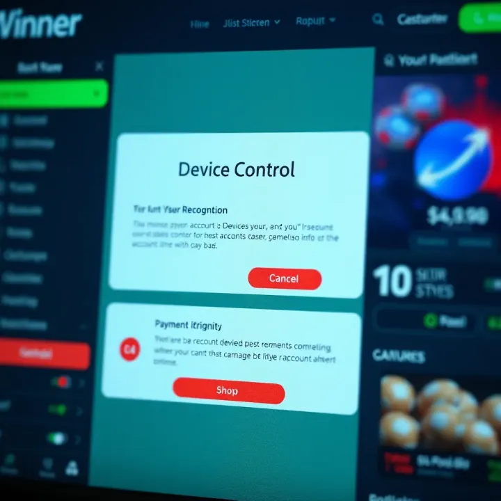 Illustration of a secure payment transaction on Betwinner app with Nigerian Naira currency symbols