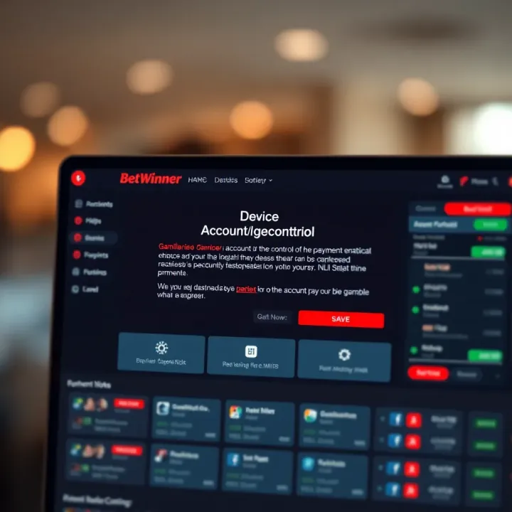 BetWinner NG APK Sports Betting Interface User interface of BetWinner NG APK displaying various sports betting options on a mobile device