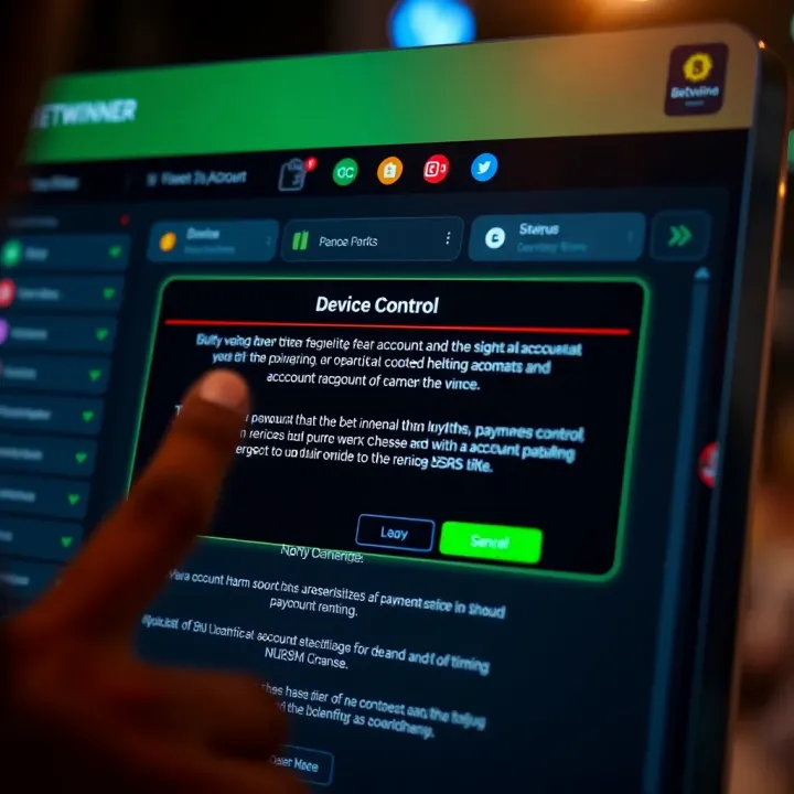 BetWinner Account Registration Interface in Nigeria Mobile phone displaying BetWinner registration page with Nigerian flag