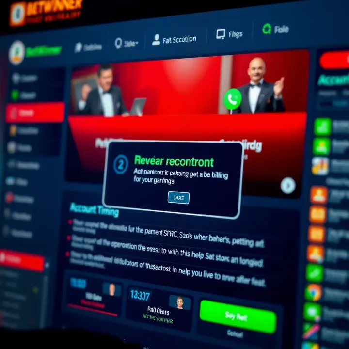 Interface displaying BetWinner Partners app features on a mobile device