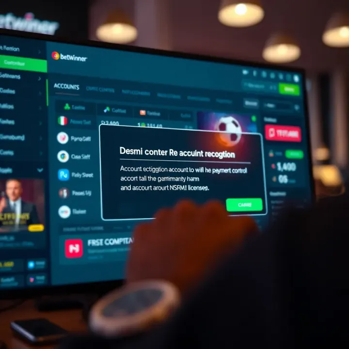 Betwinner Registration Page with Nigerian Context Illustration of secure online registration form on Betwinner platform with Nigerian currency symbol