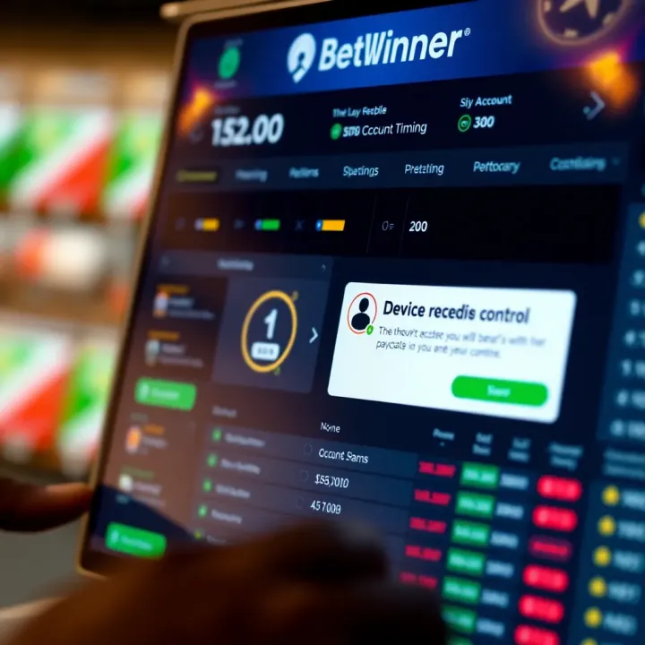 User entering credentials on Betwinner South Africa login page on a laptop