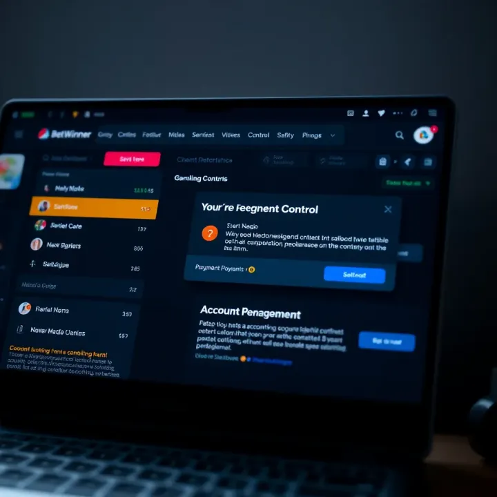 Dashboard displaying various betting options and features available on Sport BetWinner platform