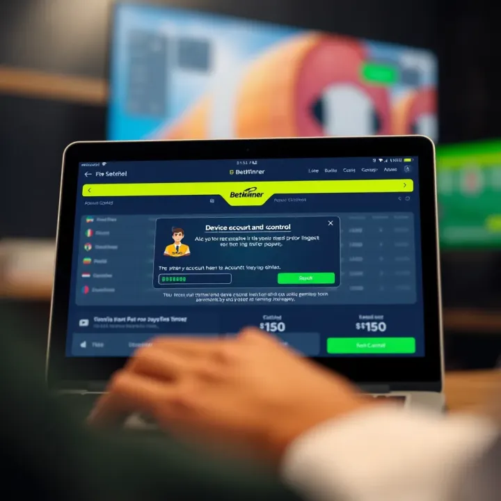 Graphic depicting cash flow with arrows between Neteller and BetWinner wallets highlighting deposits and withdrawals