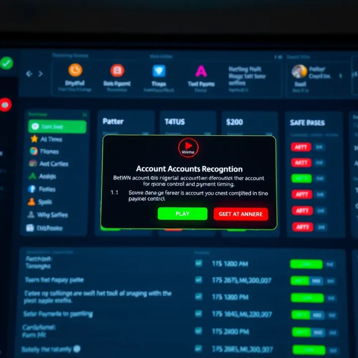 Network and Region Settings Affecting Betwinner App Access Settings screen on smartphone highlighting network and region configuration options