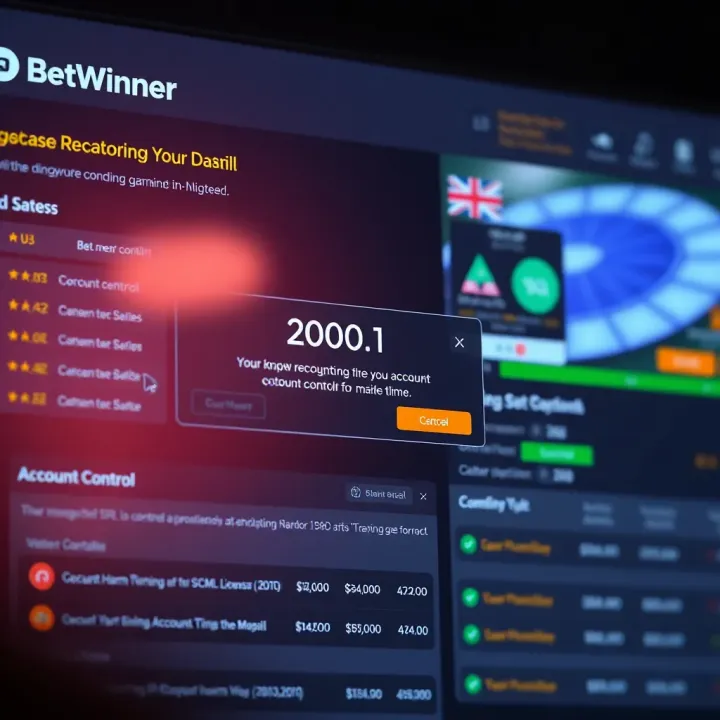 Visual representation of safe online gaming practices and bonus usage at BetWinner Casino