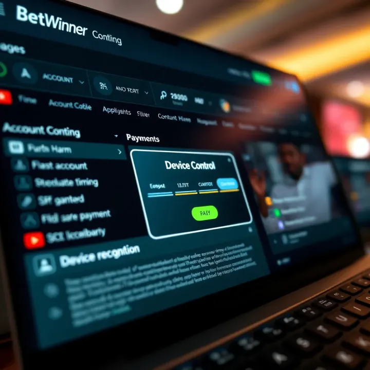 Illustration of secure online transaction flow between Betwinner and Flutterwave