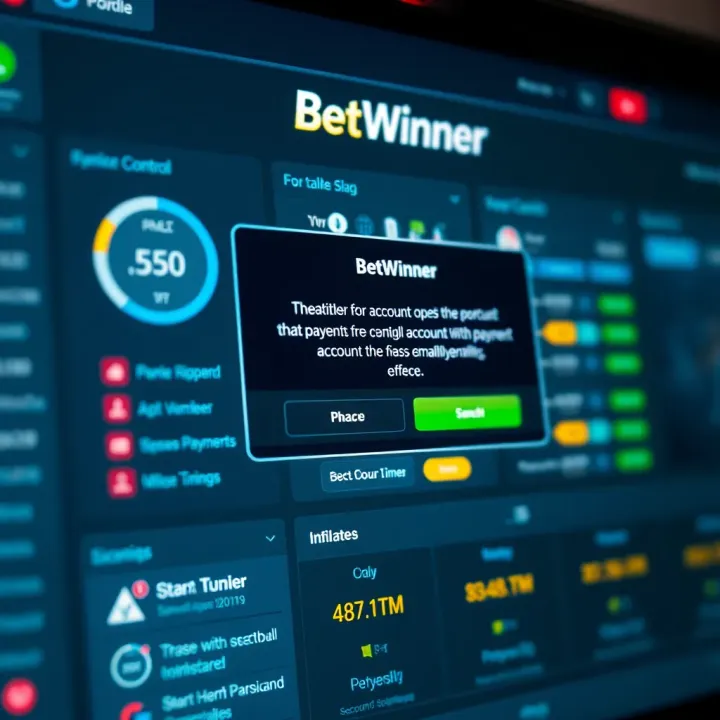 Managing Deposits and Withdrawals on Betwinner Safely in Nigeria Secure transaction screen showing deposit and withdrawal options on Betwinner