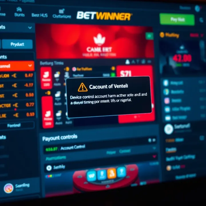 Secure login screen displaying Betwinner platform interface with username and password fields