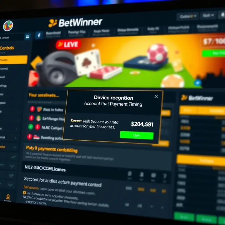 Screenshot displaying the BetWinner Lucky Jet game interface with colorful graphics and betting options